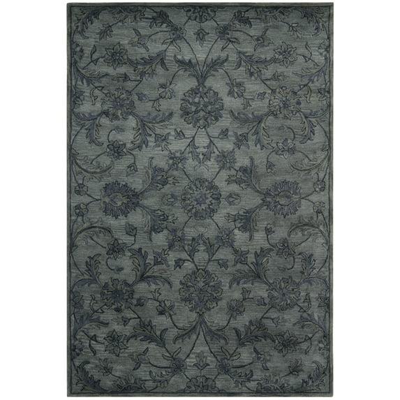 Antiquity AT824 Hand Tufted Indoor Area Rug - Grey/Multi - 6'x9' - Safavieh