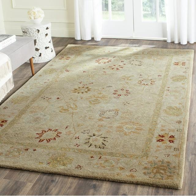 Antiquity AT859 Hand Tufted Indoor Accent Rug - Taupe/Beige - 2'x3' - Safavieh