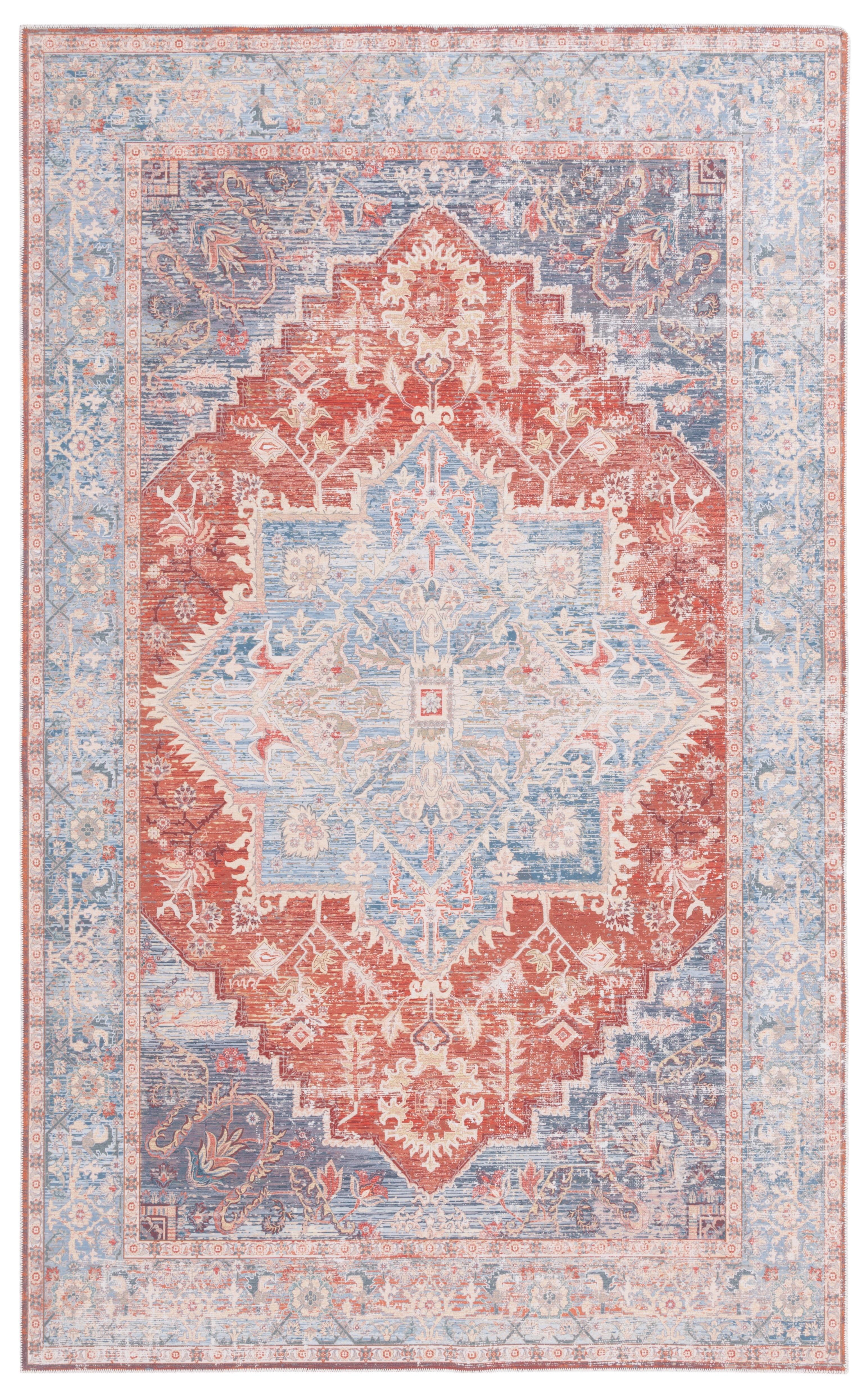 Arizona ARZ137 Power Loomed Machine Washable Area Rug  - Safavieh