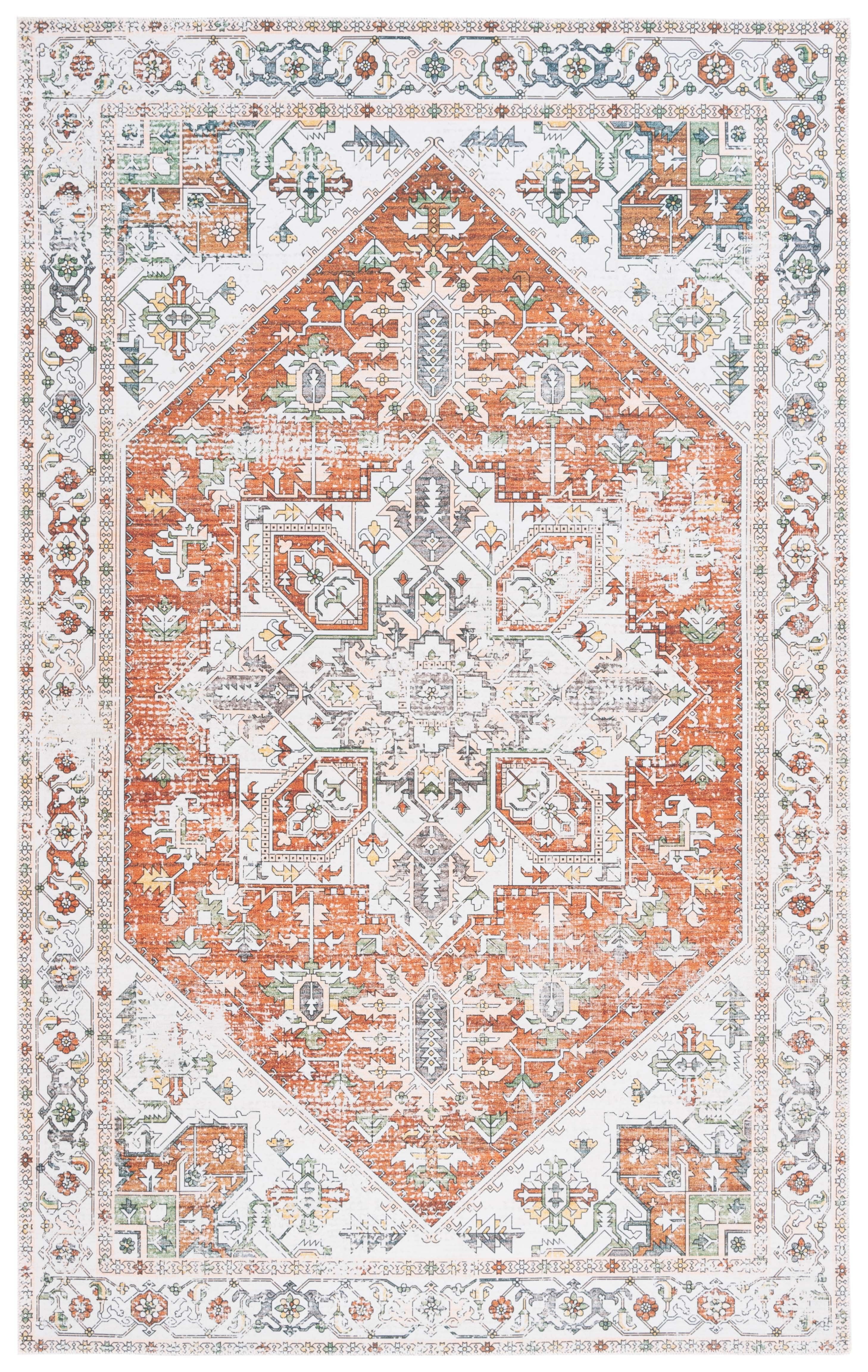 Arizona ARZ120 Power Loomed Machine Washable Area Rug  - Safavieh