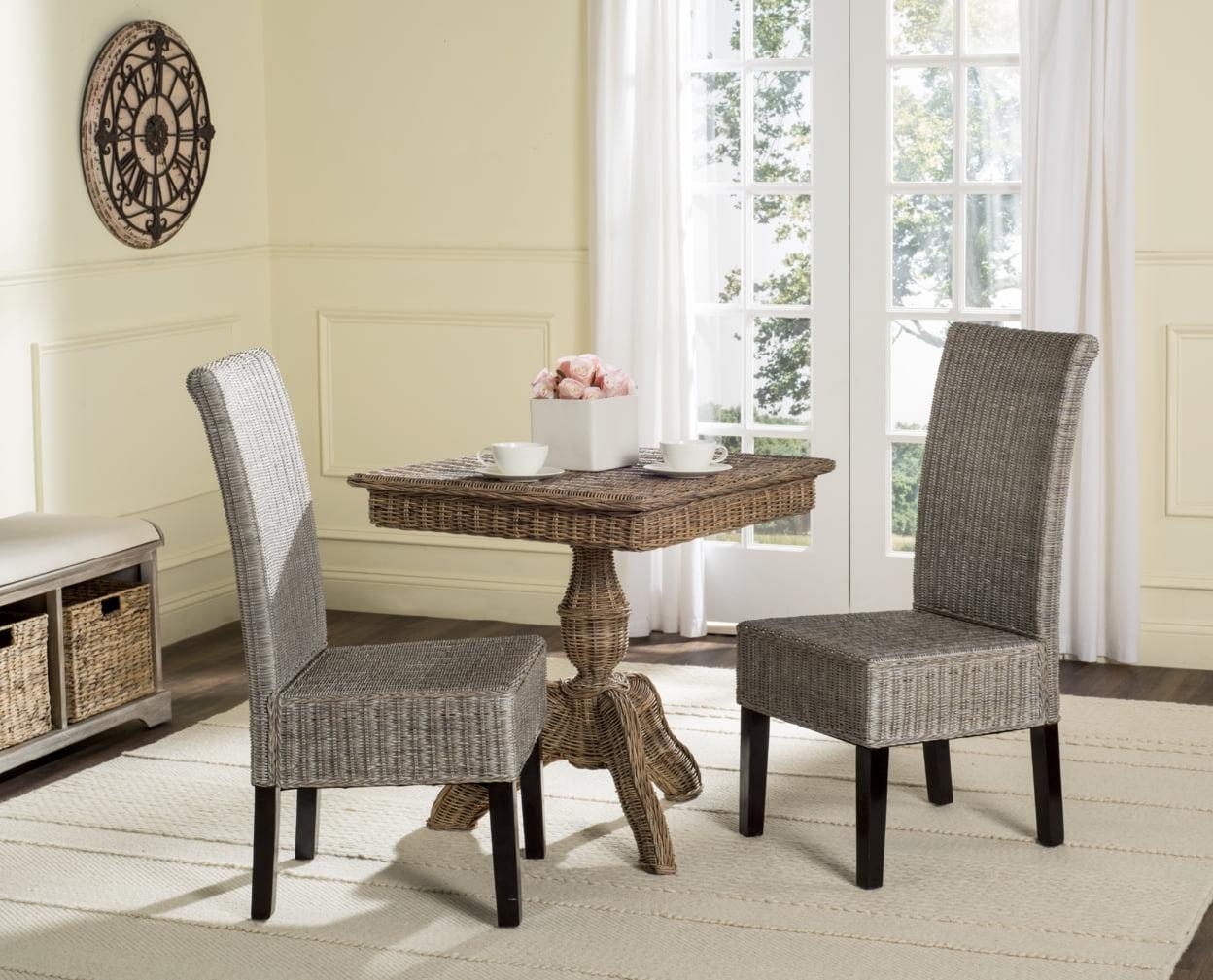 Arjun 18''H Wicker Dining Chair (Set of 2)  - Safavieh