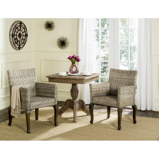 Armando 18" H Dining Chair (Set of 2) - SEA8019 - White Washed - Safavieh