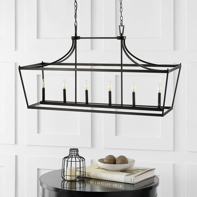 Aroris 6 Light 49" Pendant - PND4093 - Oil Rub Bronze - Safavieh