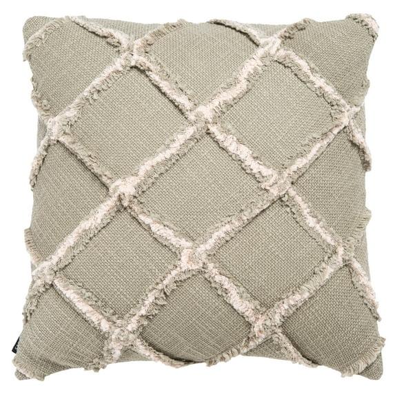 Safavieh Ashlin Fringed Cotton Throw Pillow