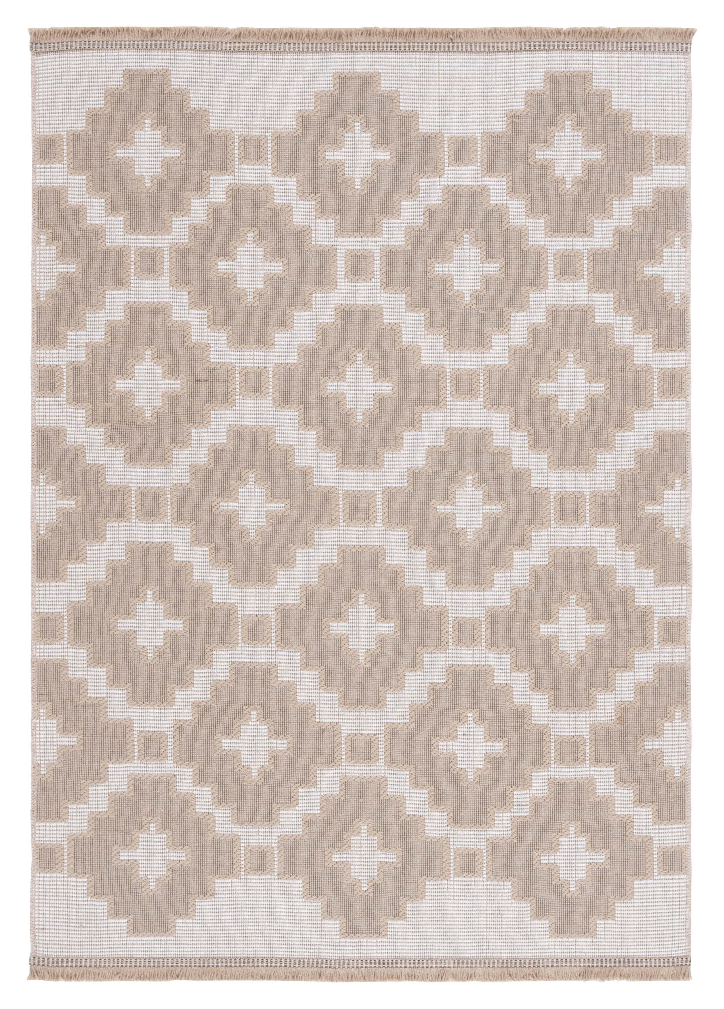 Aspect APE452 Power Loomed Area Rug - Natural/Ivory - 5'3"x7'6" - Safavieh.