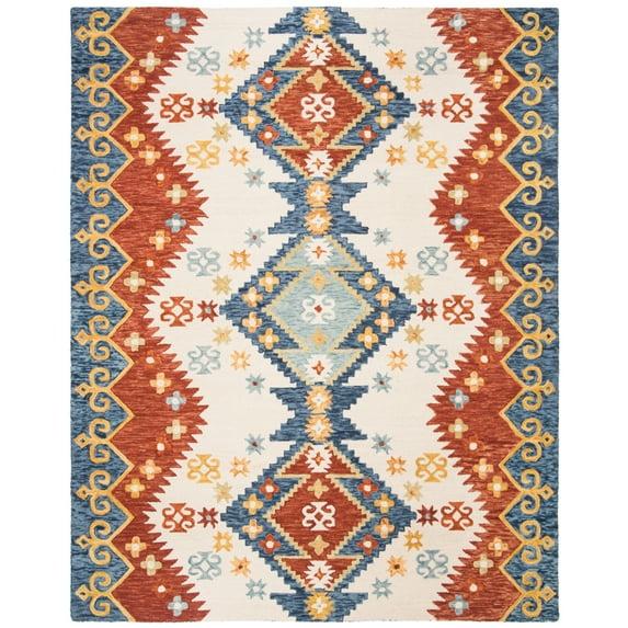 Union Rustic Deyoung Hand Tufted 0.8 Wool, 0.1 Cotton, 0.1 Latex Southwestern Rug
