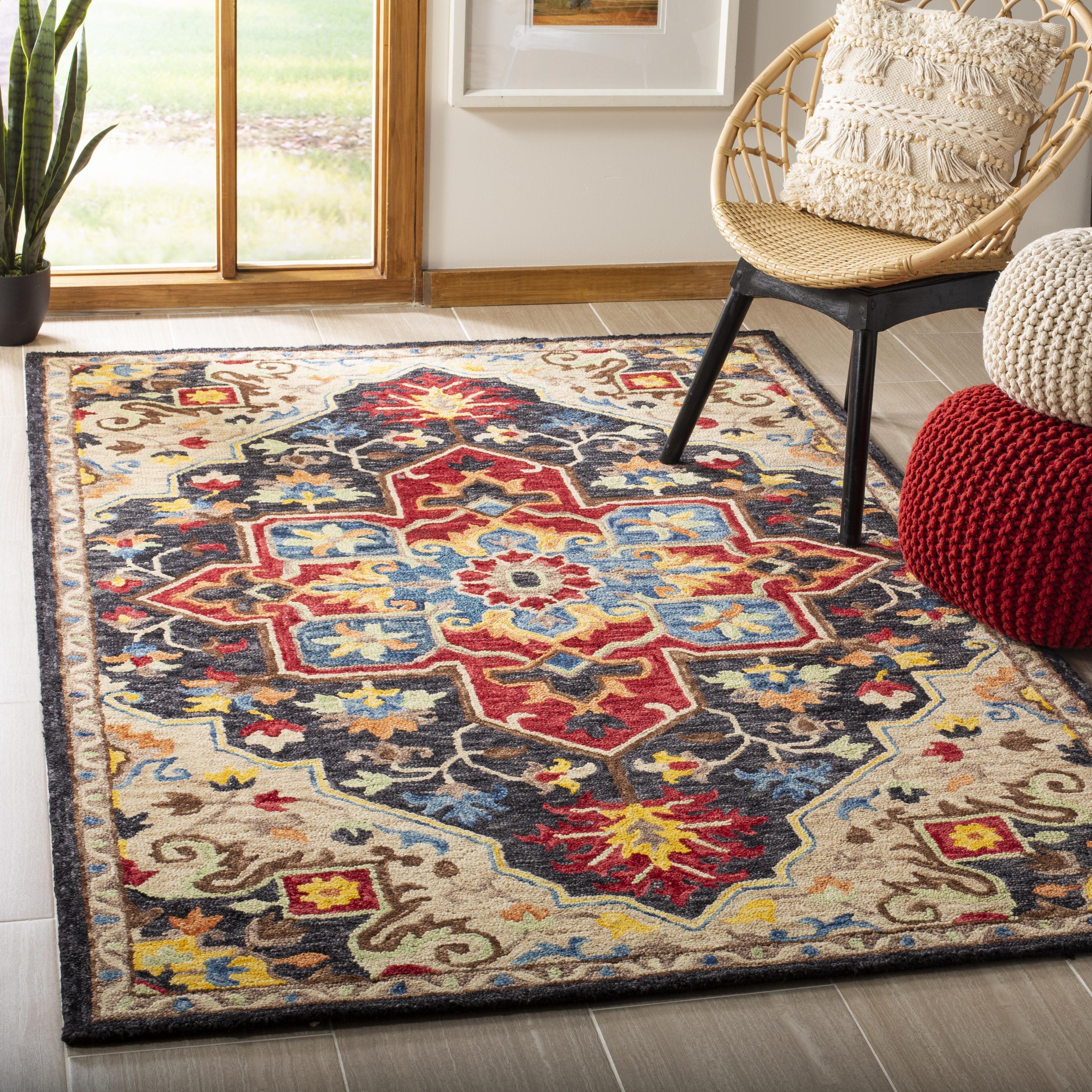 Aspen APN511 Hand Tufted Area Rug  - Safavieh