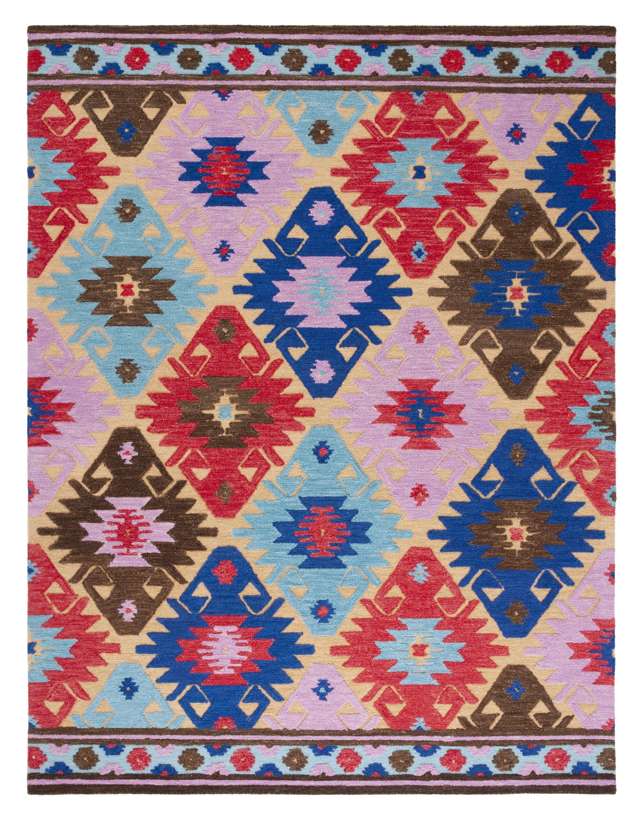 Union Rustic Aidaly Hand Tufted Wool Southwestern Rug