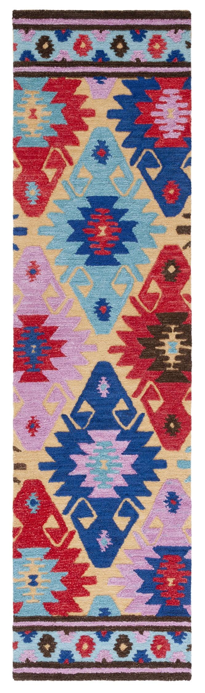 Union Rustic Aidaly Hand Tufted Wool Southwestern Rug