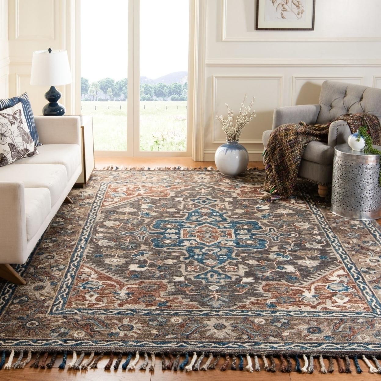 Aspen APN112 Hand Tufted Area Rug  - Safavieh