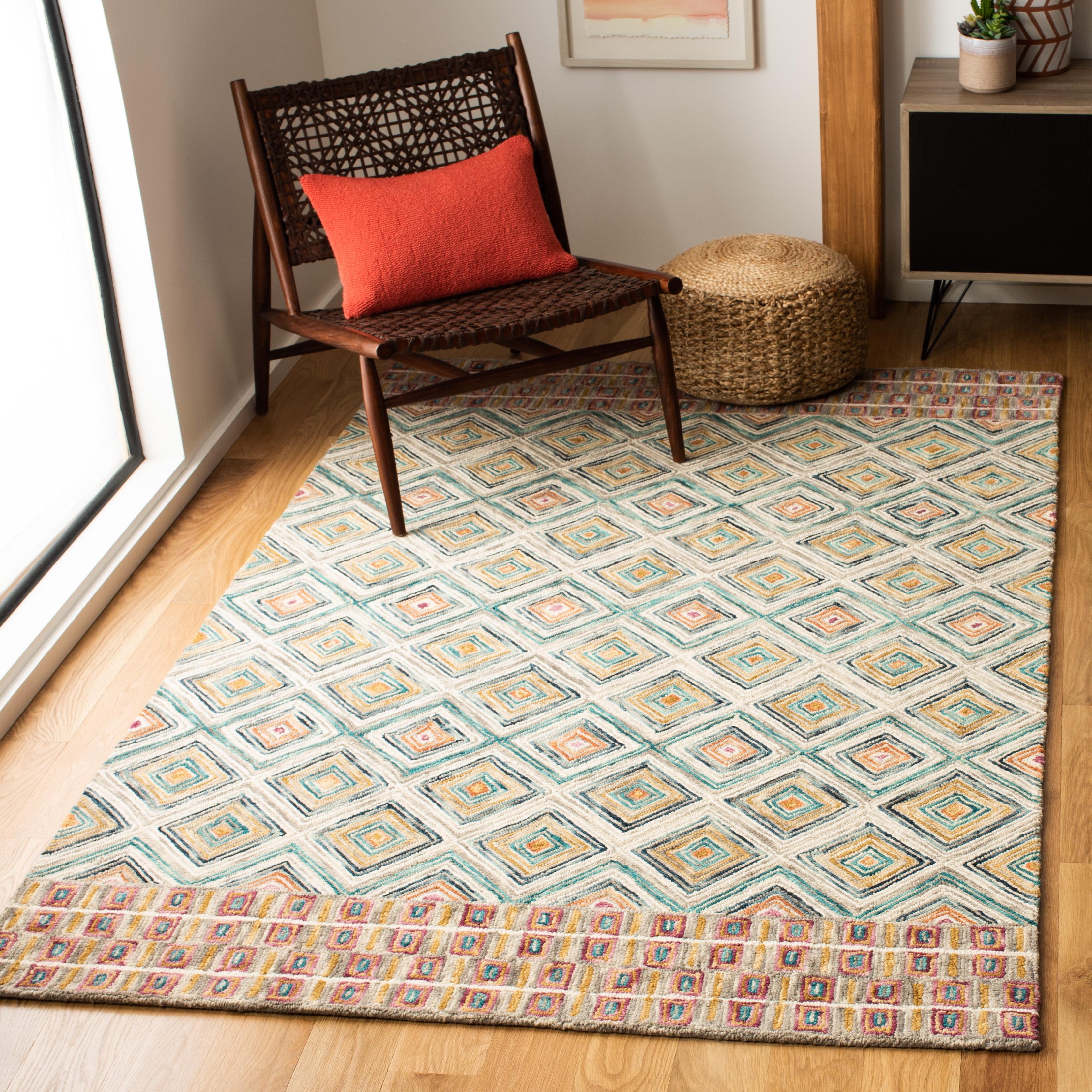 Aspen APN812 Hand Tufted Area Rug  - Safavieh