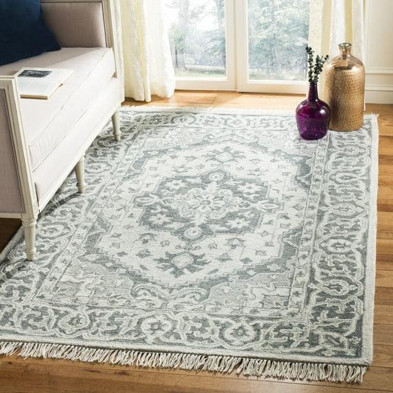 Aspen APN122 Hand Tufted Accent Rug - Grey/Light Grey - 2'x3' - Safavieh.