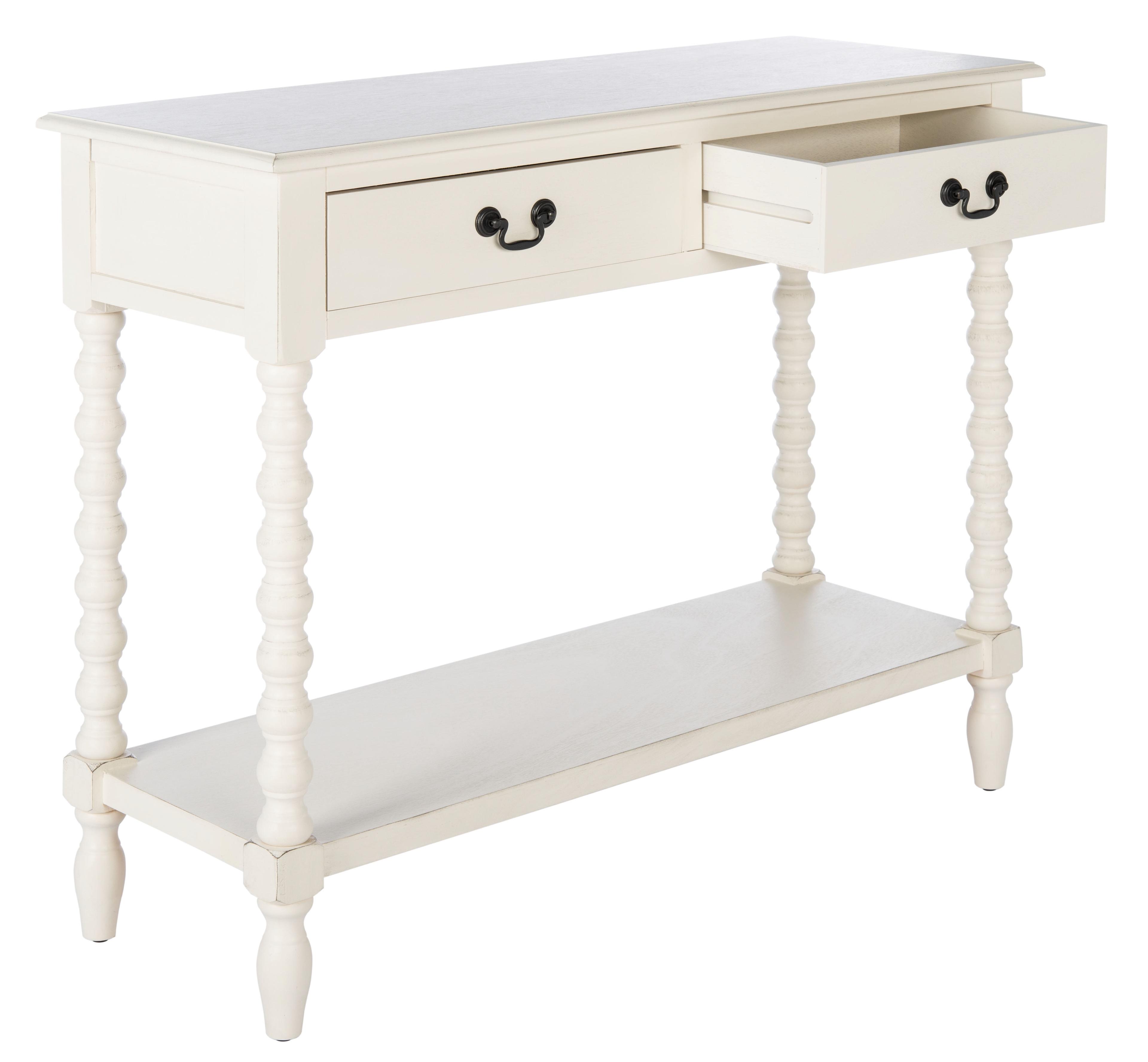 Athena 2 Drawer Console Table  - Safavieh