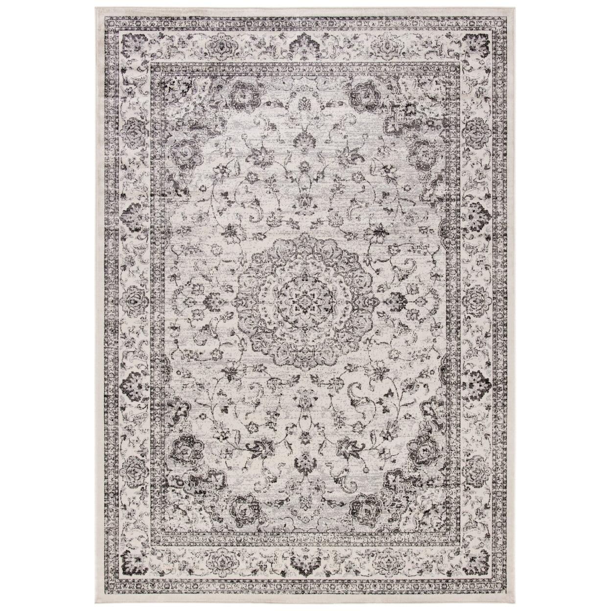 Atlas ATL960 Power Loomed Area Rug - Ivory/Beige - 5'3" X 7'7" - Safavieh.