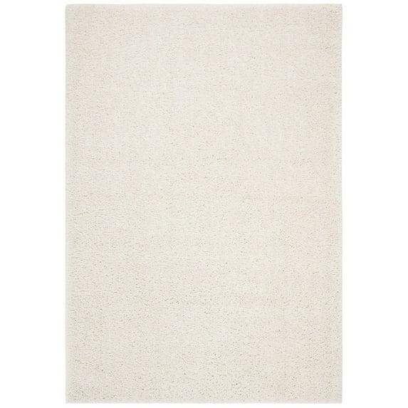 August Shag 900 AUG900 Power Loomed Indoor Area Rug - Ivory - 6'x9' - Safavieh
