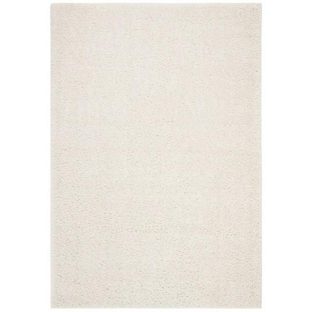 August Shag 900 AUG900 Power Loomed Indoor Area Rug - Ivory - 6'x9' - Safavieh