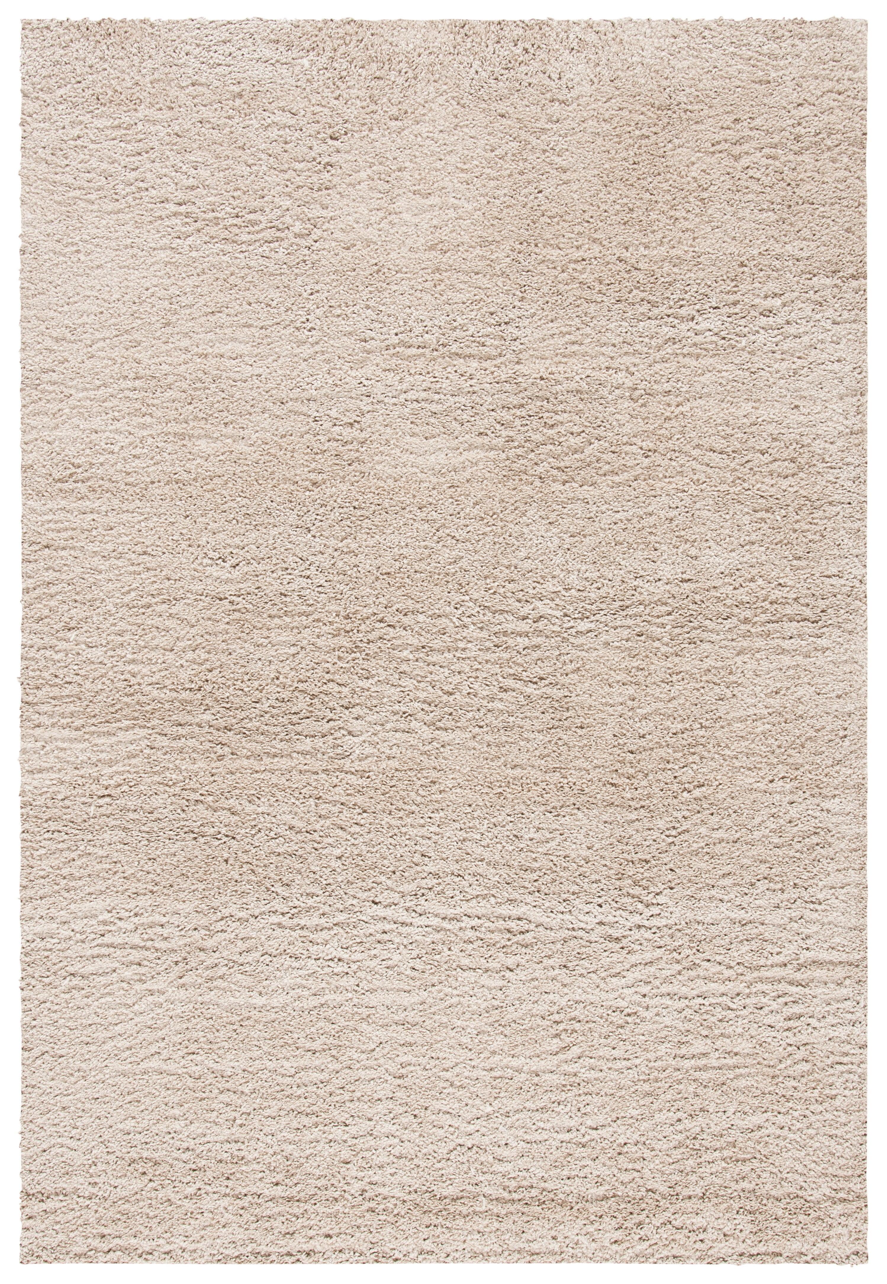 August Shag AUG561 Power Loomed Area Rug - Beige - 3'x5' - Safavieh.