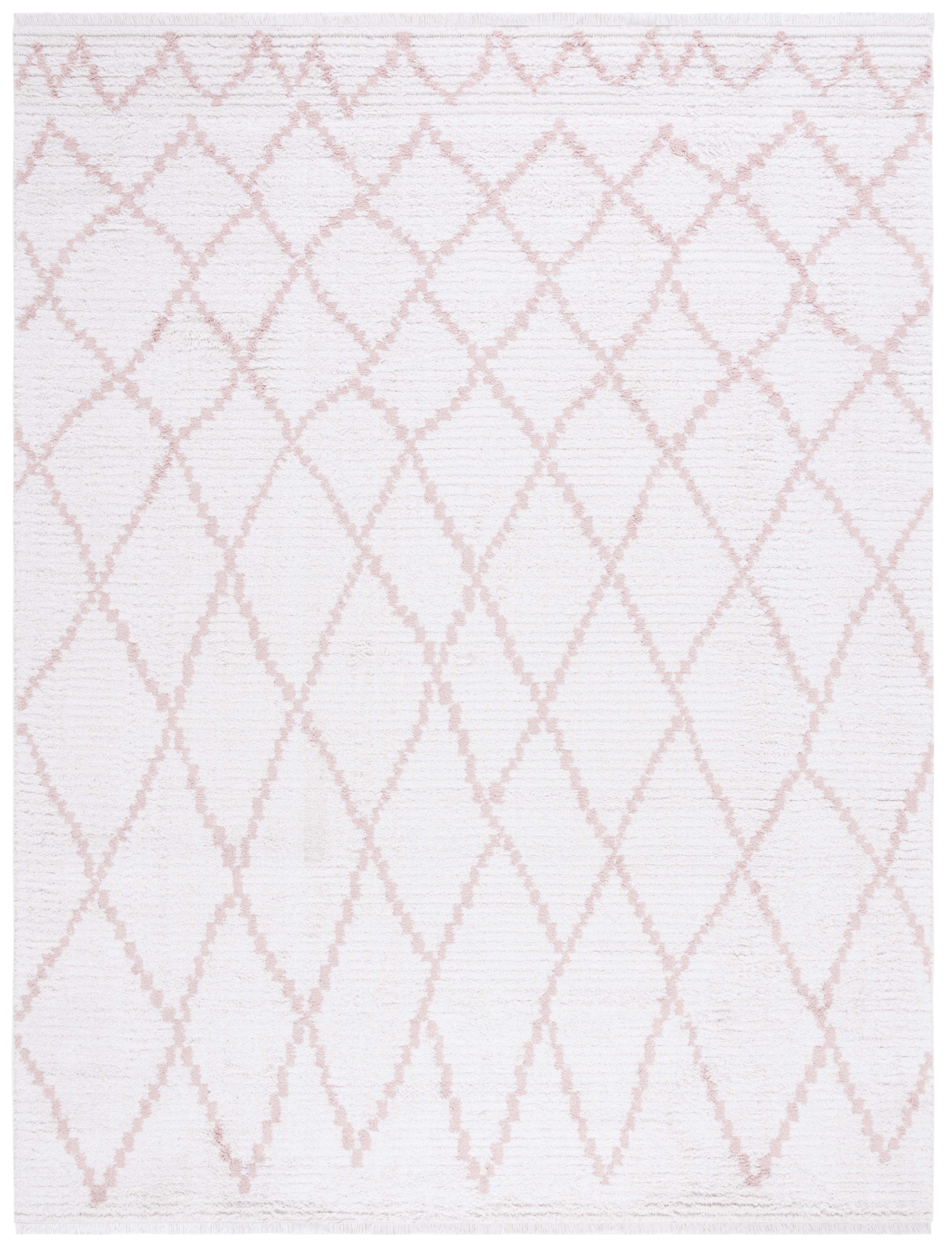Augustine AGT850 Power Loomed Area Rug - Ivory/Pink - 8'x10' - Safavieh.