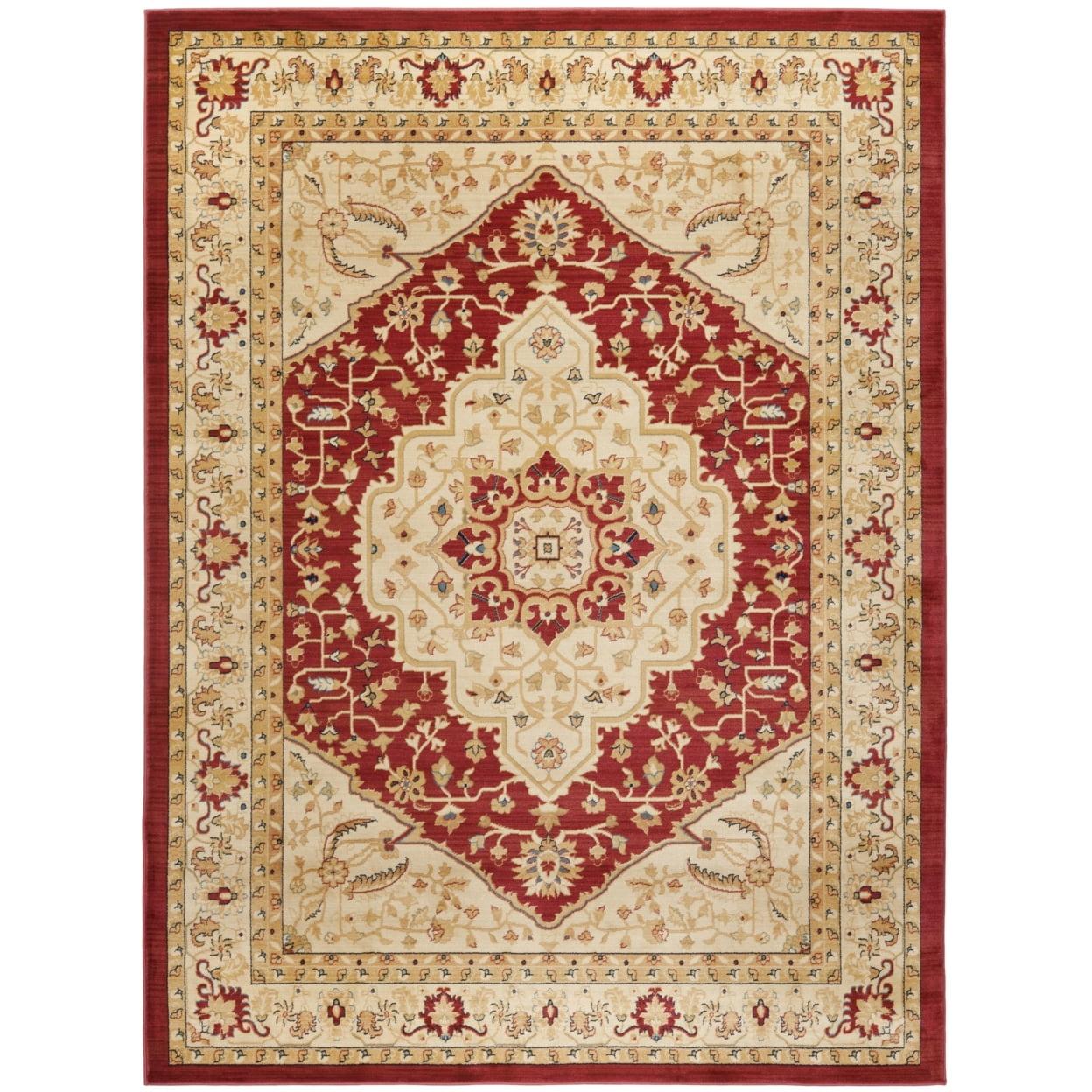 Riverhead Southwestern Red/Cream Area Rug