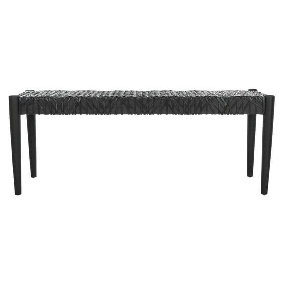 Kazbah 47" Genuine Leather Bench