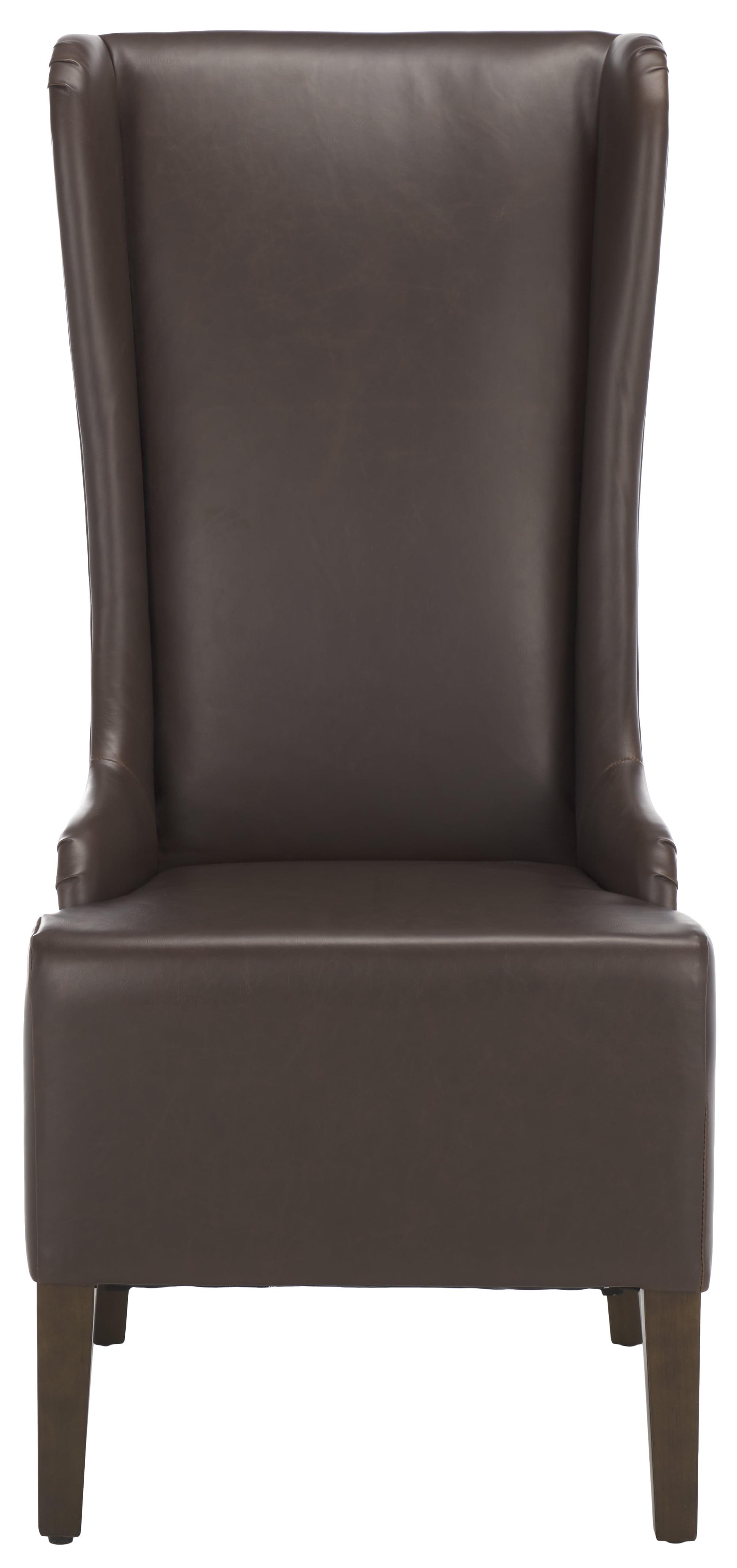 Bacall 20" H Dining Chair - MCR4501 - Antique Brown - Safavieh Couture