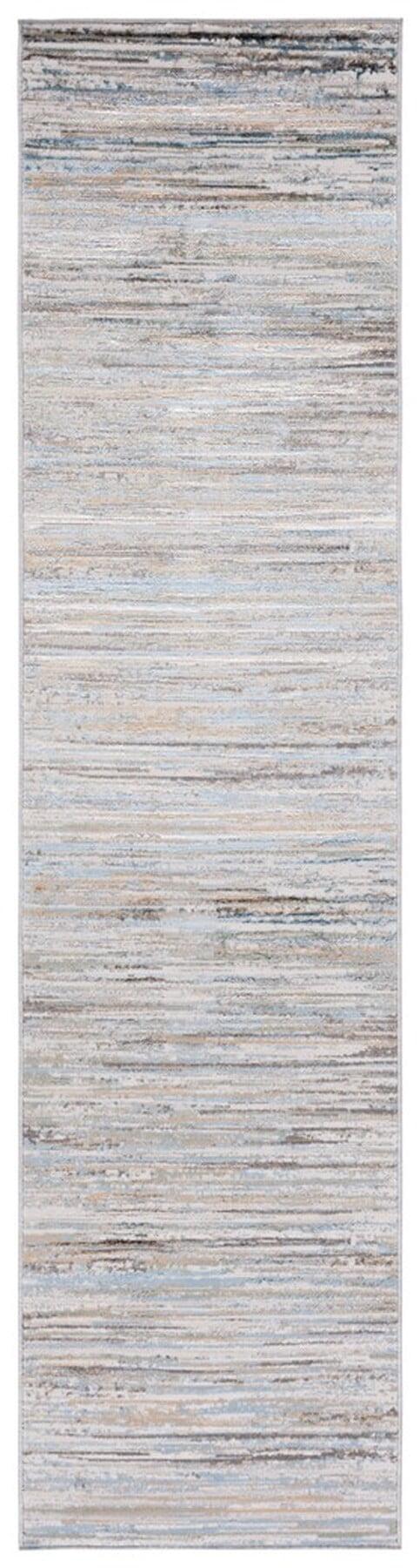 Bel Air BLA240 Power Loomed Runner Rug - Beige/Gray - 2'2"x9' - Safavieh.