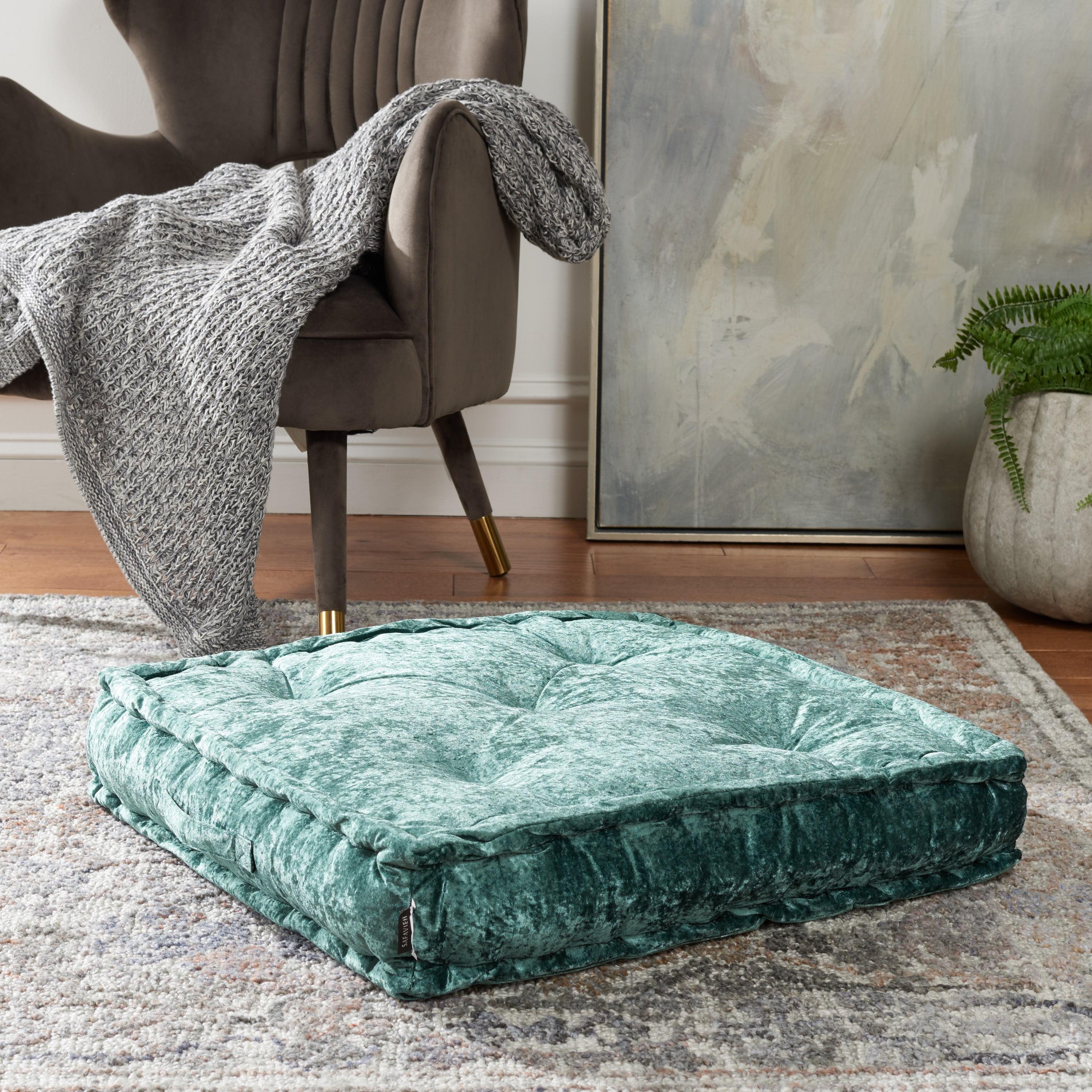 Safavieh Belia Buttons Reversible Throw Pillow