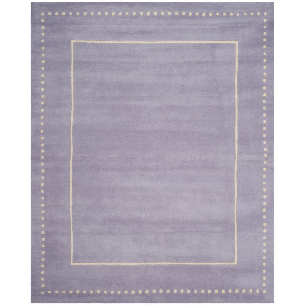 Bella BEL151 Hand Tufted Area Rug - Lavander/Ivory - 8'x10' - Safavieh.