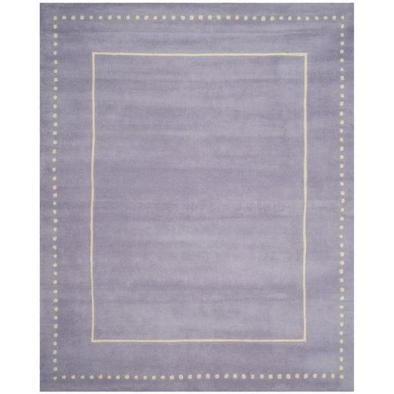 Bella BEL151 Hand Tufted Area Rug - Lavander/Ivory - 8'x10' - Safavieh.