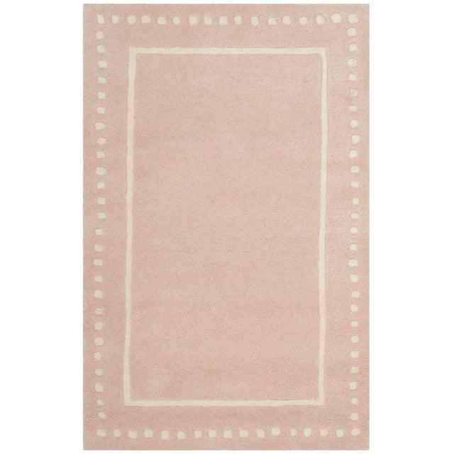 Bella BEL151 Hand Tufted Accent Rug - Light Pink/Ivory - 2'6"x4' - Safavieh.
