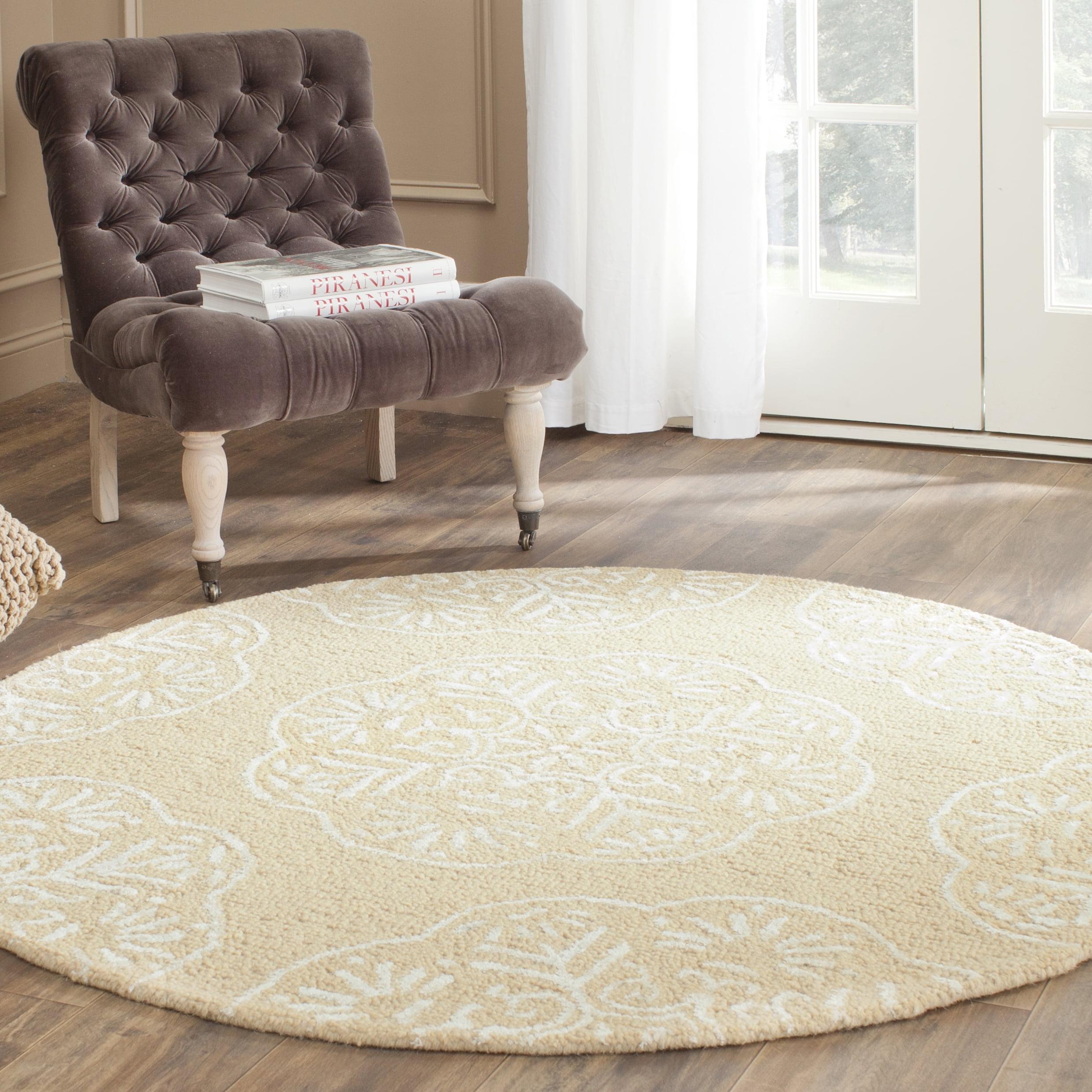 Bella Beige/White Area Rug