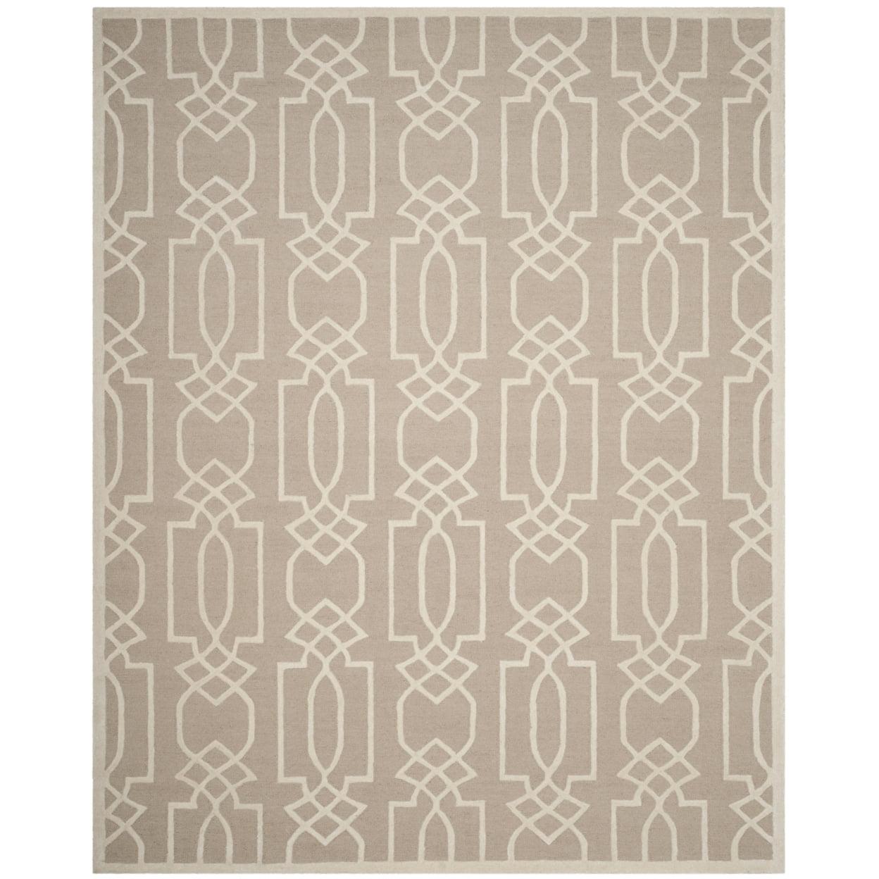 Sands of Time Ivory Wool 8' x 10' Hand-Tufted Area Rug