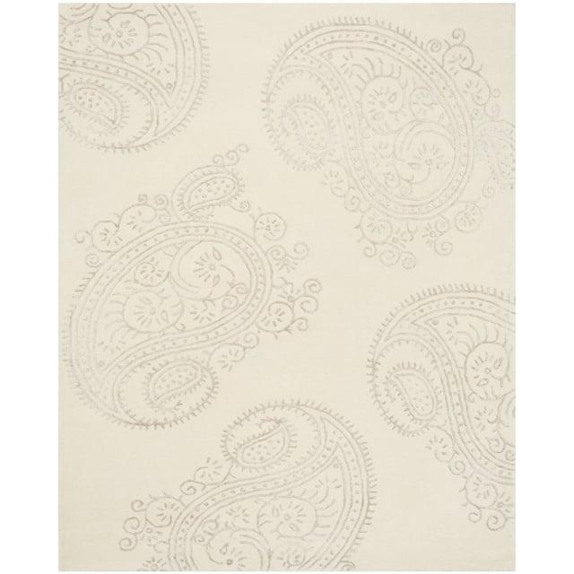 Bella BEL153 Hand Tufted Area Rug - Ivory/Beige - 6'x9' - Safavieh.