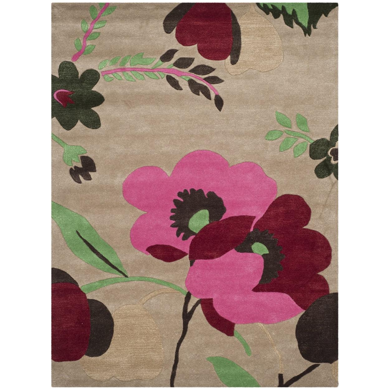 Safavieh Bella Hand Tufted Wool Floral Rug