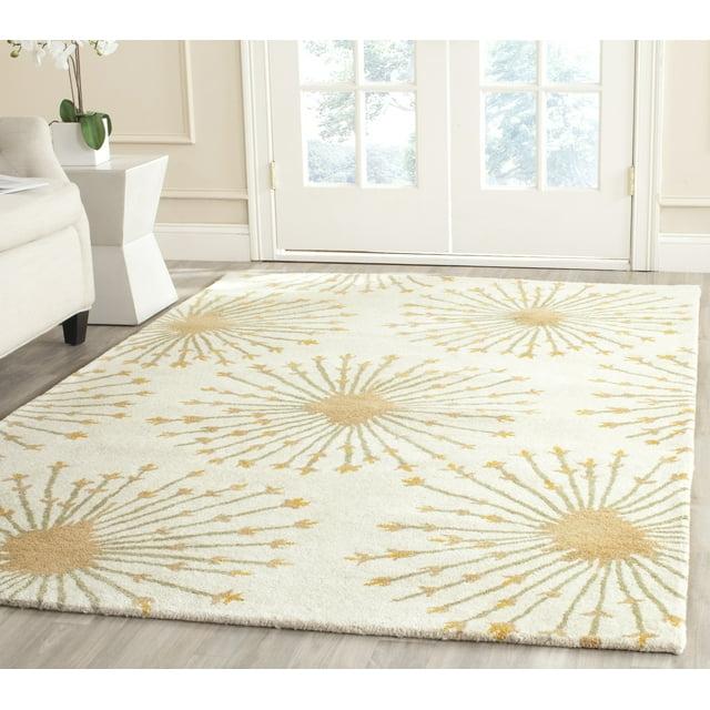 Bella BEL123 Hand Tufted Area Rug - Beige/Gold - 8'x10' - Safavieh.