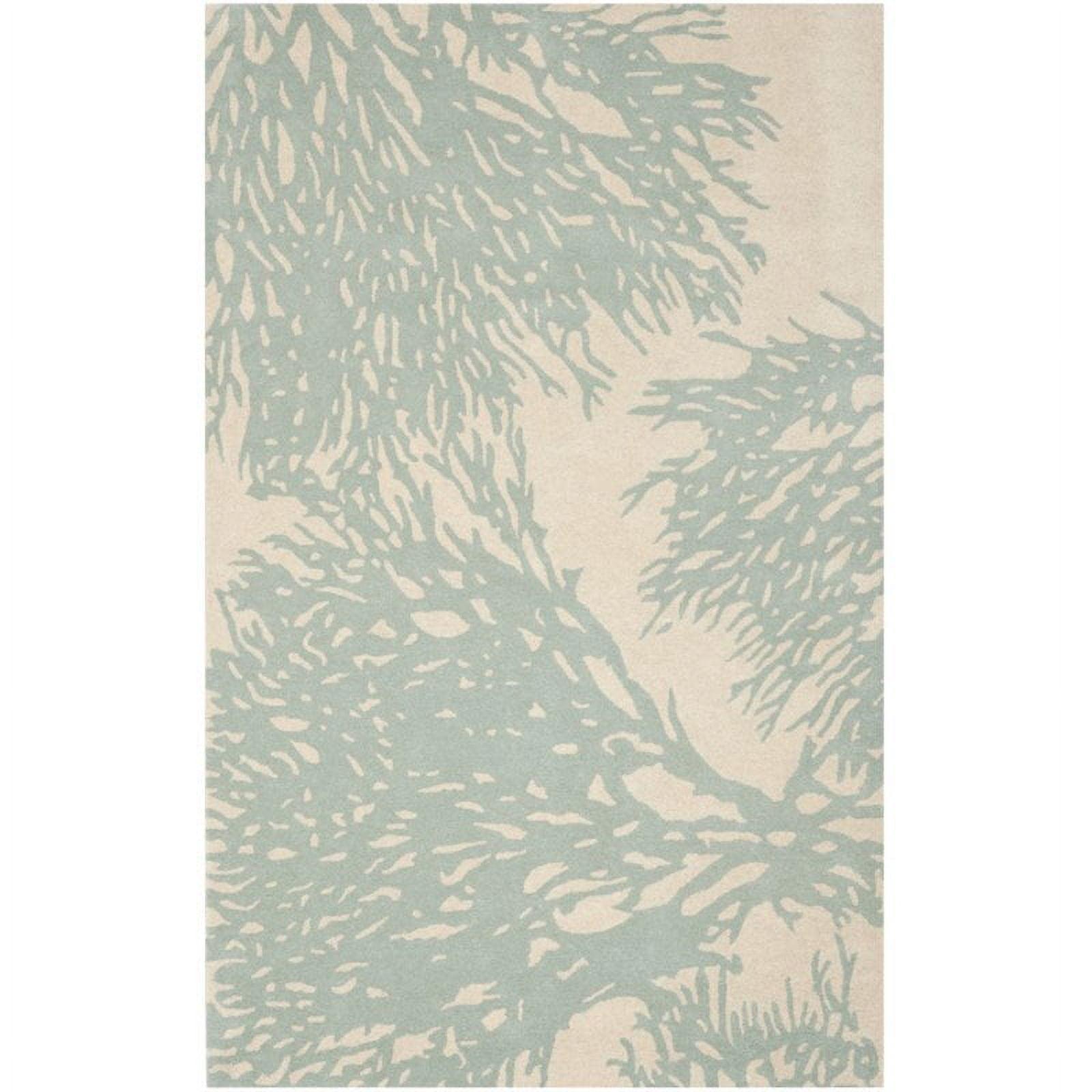 Bella BEL115 Hand Tufted Area Rug - Beige/Blue - 8'9"x11'9" - Safavieh..
