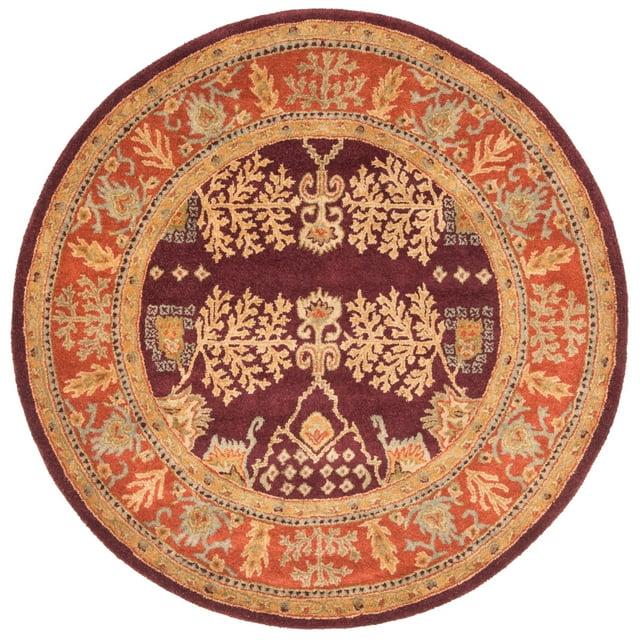 SAFAVIEH Bergama BRG190C Handmade Red / Rust Rug