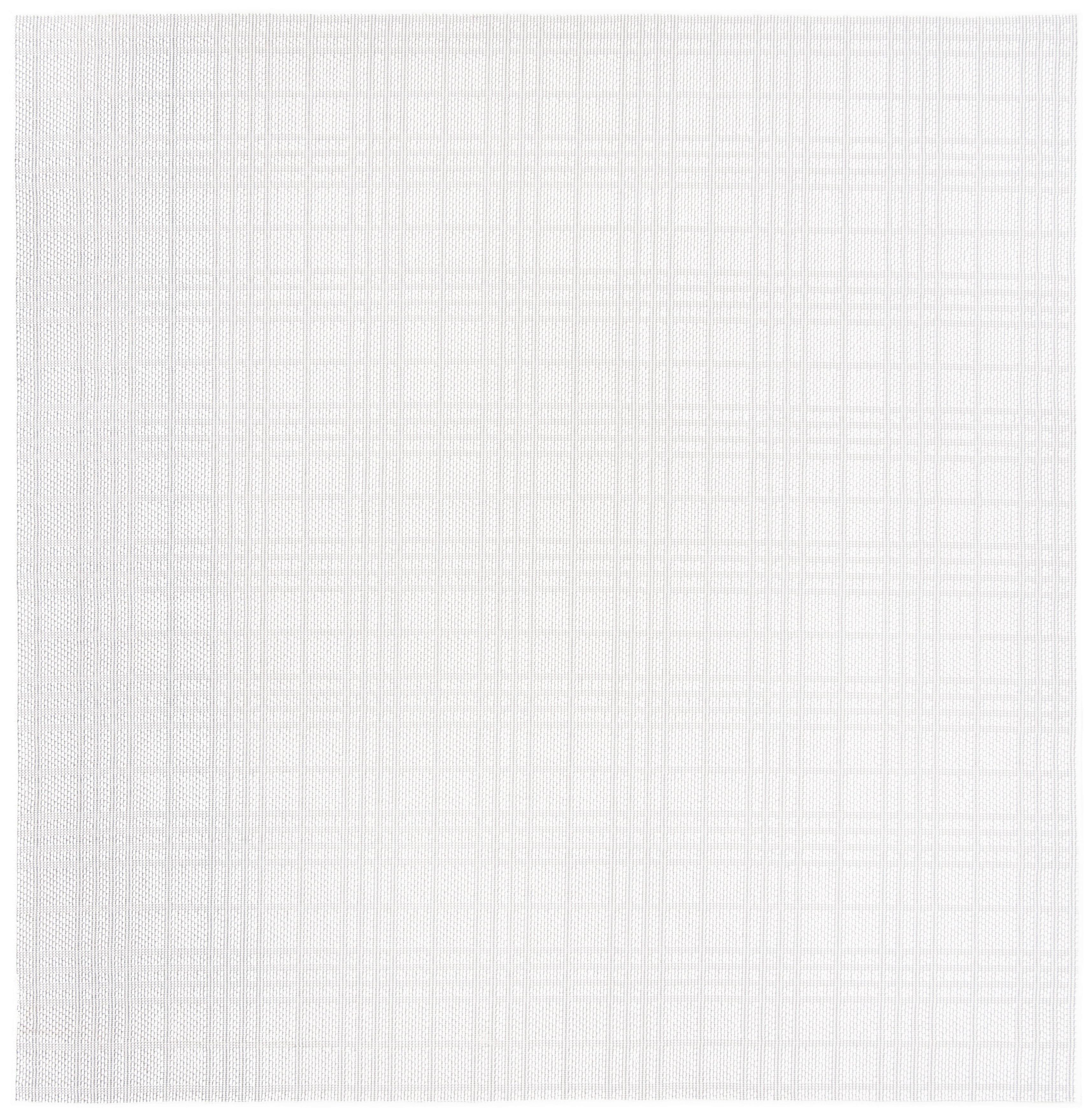 Bermuda BMU802 Power Loomed Indoor/Outdoor Machine Washable Area Rug - Ivory/Light Grey - 5'3"x5'3" - Safavieh