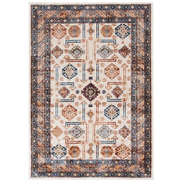 Bijar BIJ653 Power Loomed Indoor Area Rug - Ivory/Brown - 8'x10' - Safavieh