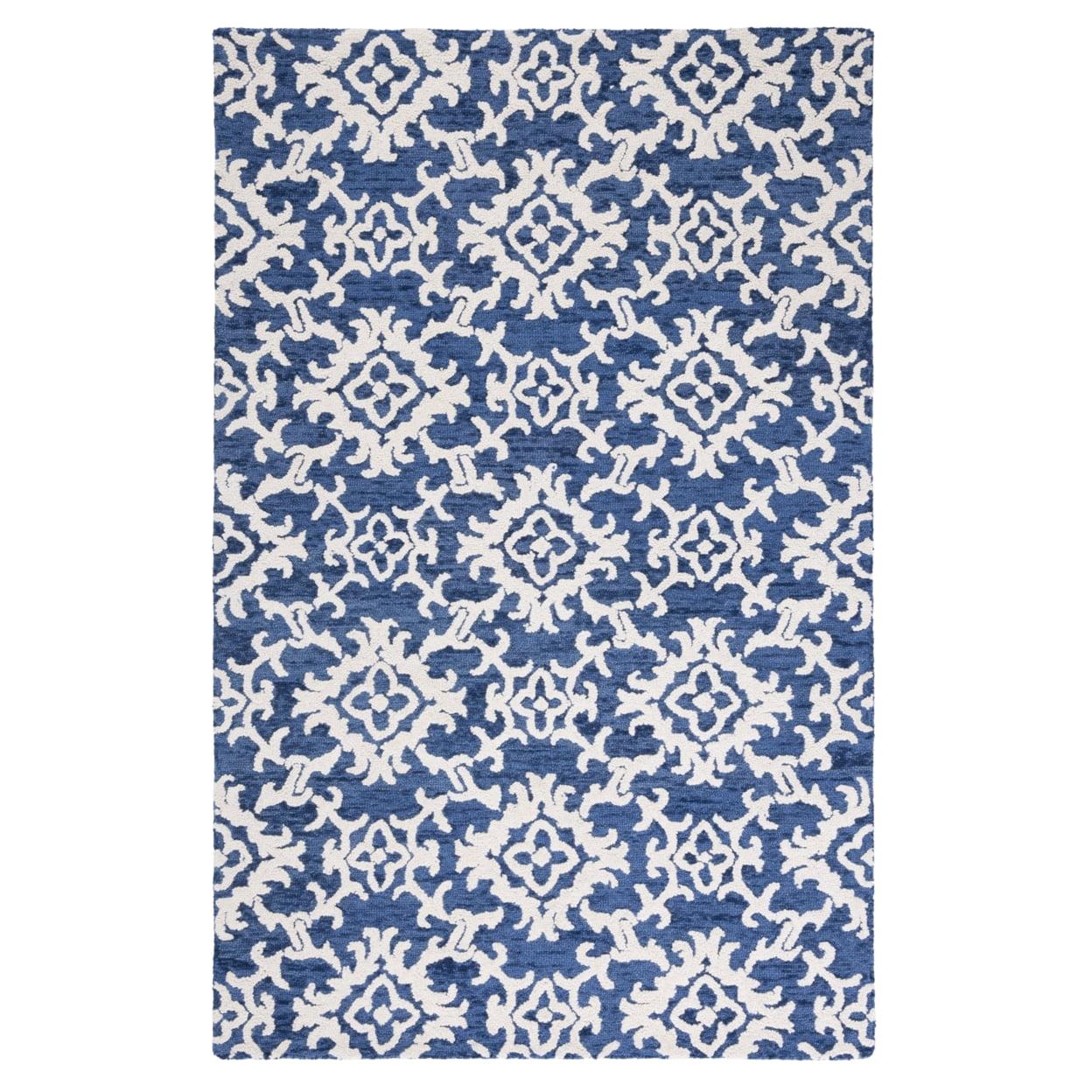 Blossom BLM104 Hand Tufted Area Rug  - Safavieh