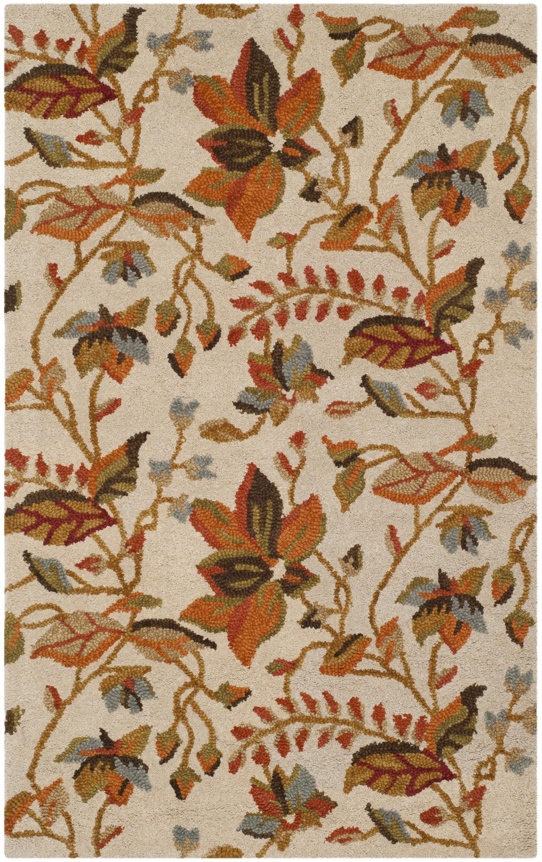 Blossom BLM913 Hand Hooked Area Rug  - Safavieh