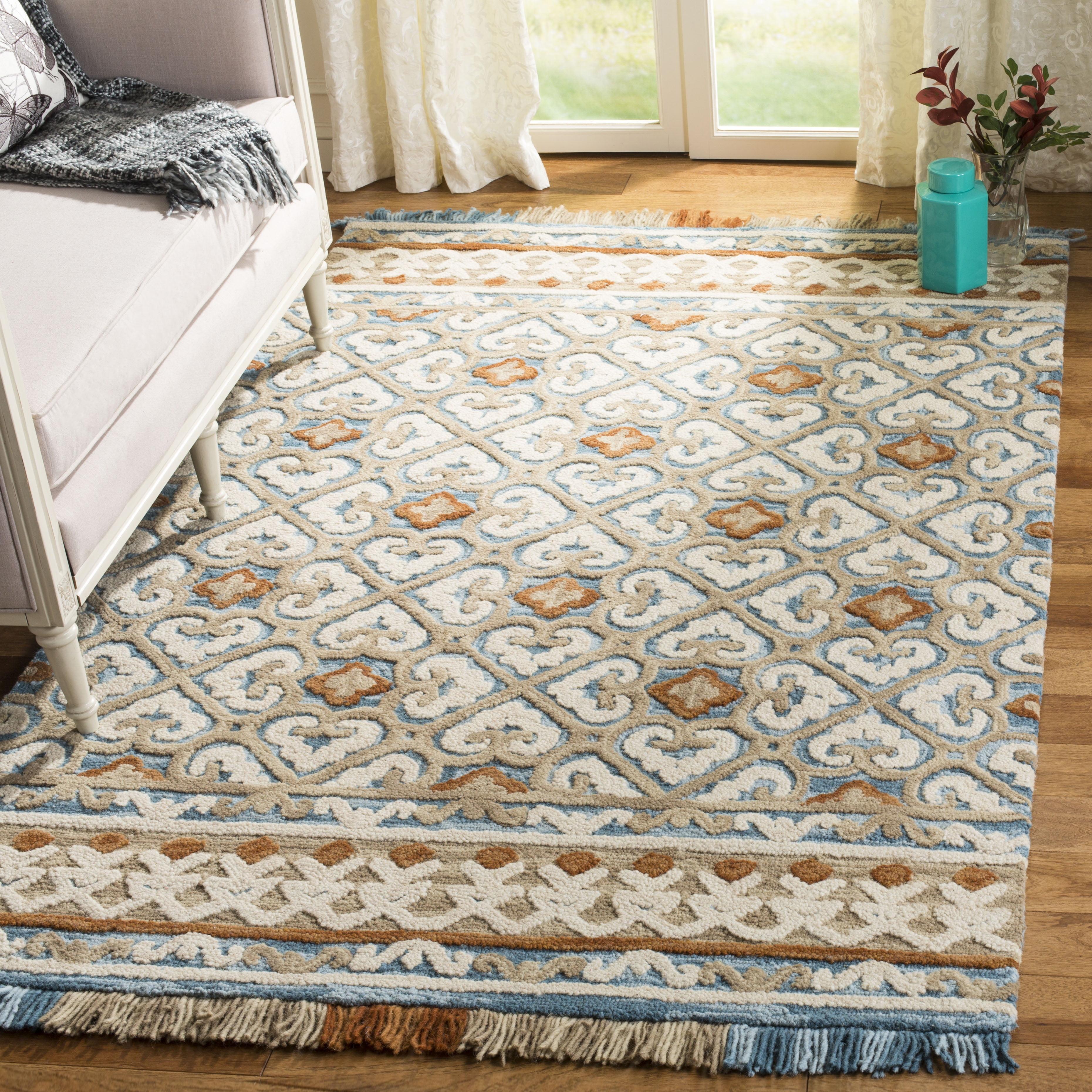 Blossom BLM420 Hand Tufted Area Rug  - Safavieh