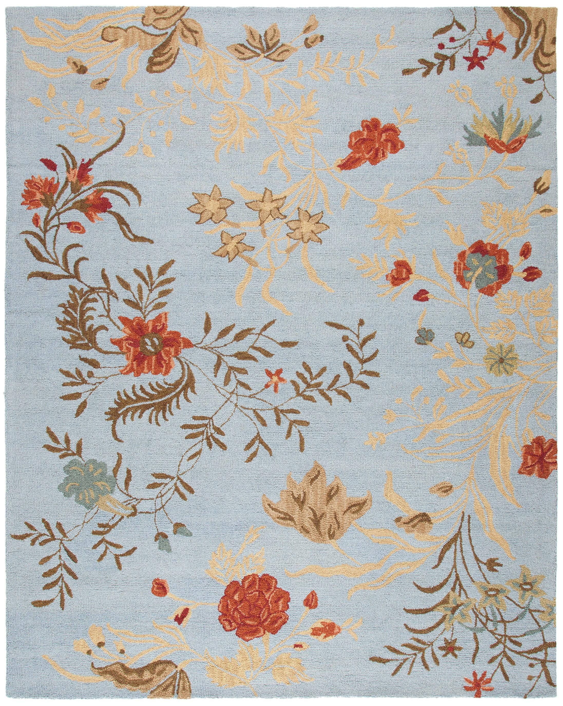 Blossom BLM919 Hand Hooked Area Rug  - Safavieh