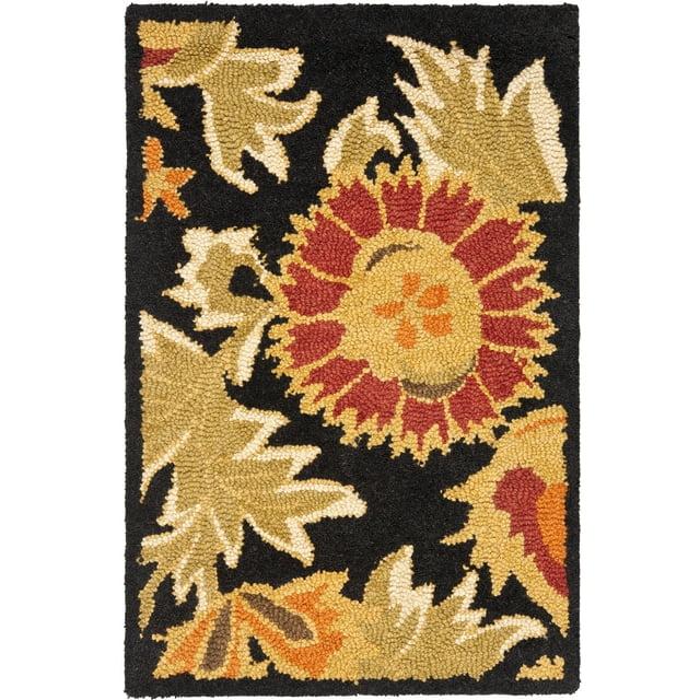 Earlee Hand Tufted Wool Floral Rug
