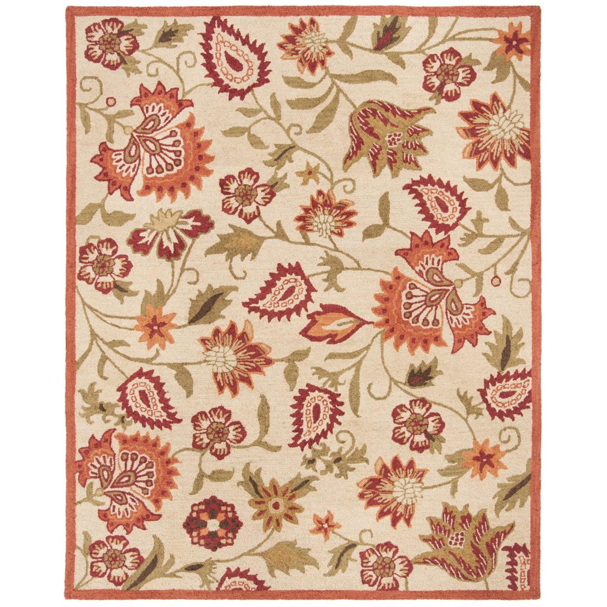 Blossom BLM862 Hand Hooked Area Rug  - Safavieh