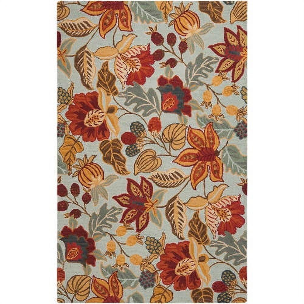 Blossom BLM863 Hand Hooked Area Rug  - Safavieh