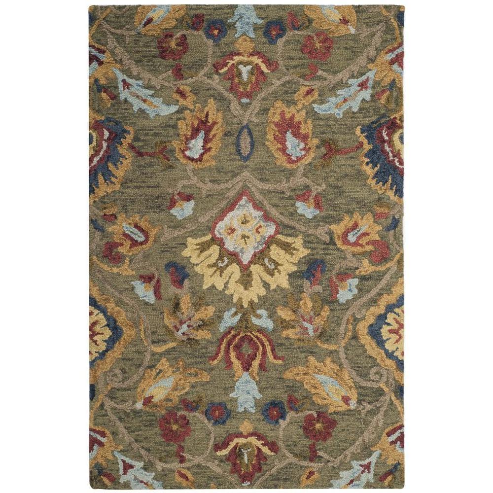 Blossom BLM402 Hand Tufted Area Rug  - Safavieh