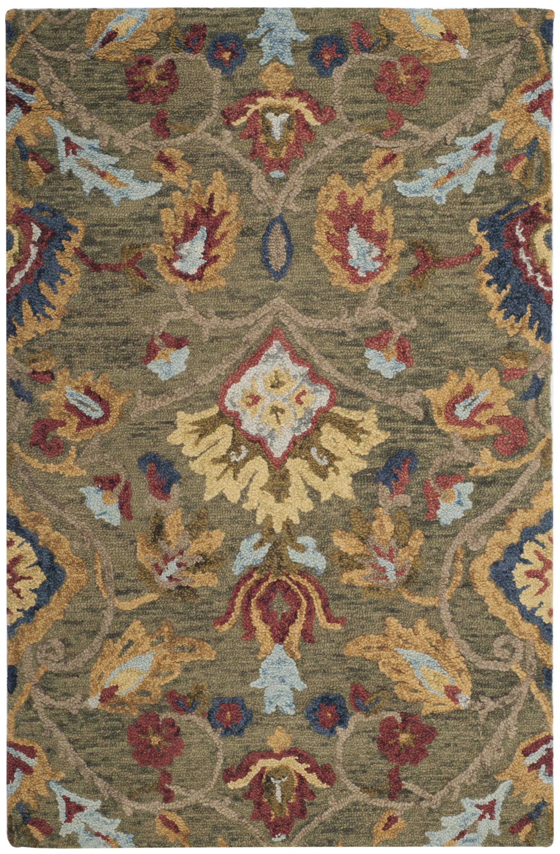 Blossom BLM402 Hand Tufted Area Rug  - Safavieh