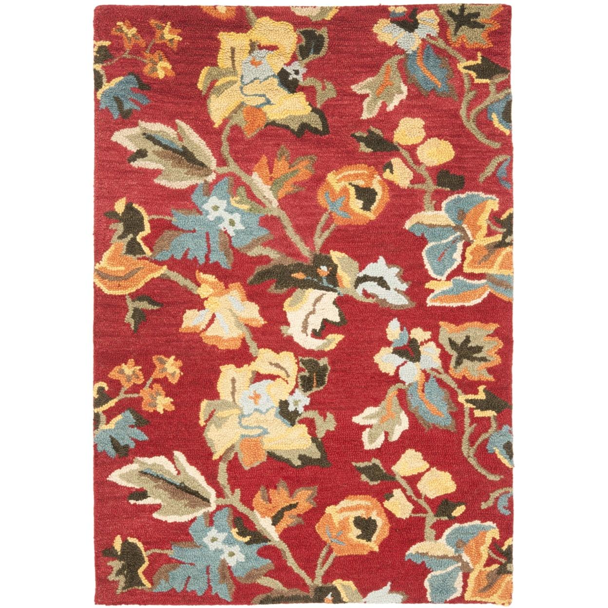 Blossom BLM672 Hand Hooked Area Rug  - Safavieh