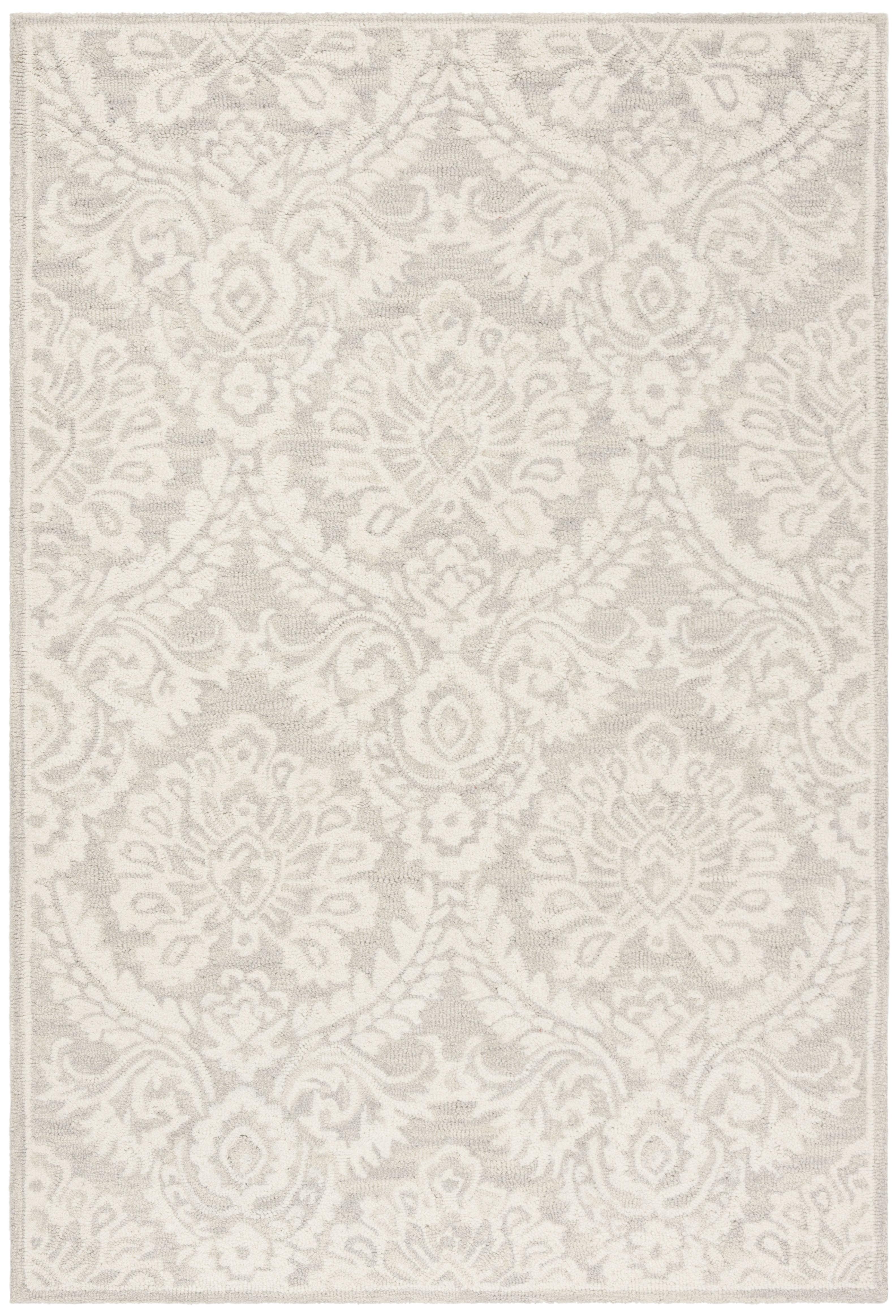 Tansy Wool Ivory/Gray Rug